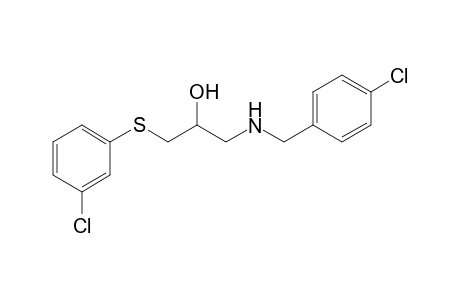 1-(4-Chloro-benzylamino)-3-(3-chloro-phenylsulfanyl)-propan-2-ol