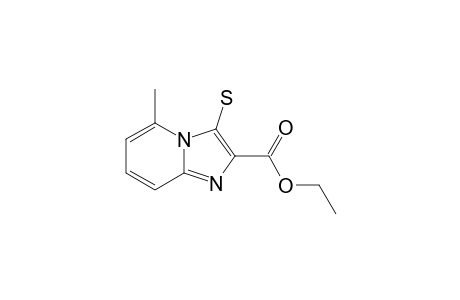 5-METHYL-ETHYL-3-MERCAPTOIMIDAZO-[1,2-A]-PYRIDIN-2-CARBOXYLATE