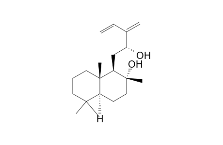 2-Naphthalenol, decahydro-1-(2-hydroxy-3-methylene-4-pentenyl)-2,5,5,8a-tetramethyl-, [1R-[1.alpha.(R*),2.beta.,4a.beta.,8a.alpha.]]-