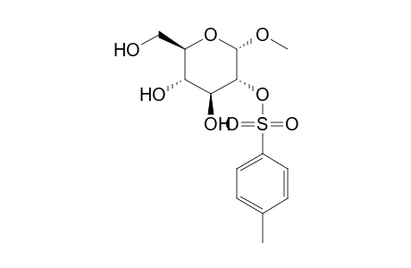 Methyl 2-O-Tosyl-.alpha.-D-glucopyranoside