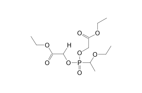 DI(ETHOXYCARBONYLMETHYL) 1-ETHOXYETHYLPHOSPHONATE