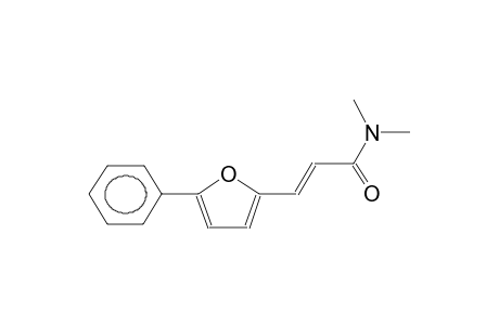 (E)-N,N-DIMETHYL-3-(5-PHENYL-2-FURYL)ACRYLAMIDE