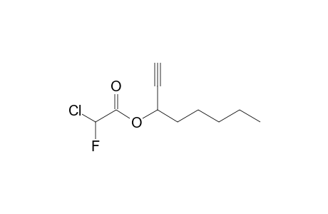 (R)-[1'-Pentylprop-2'-yn-1'-yl]2-chloro-2-fluoroacetate