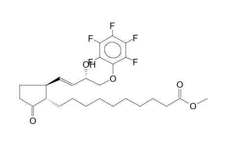 11-DEOXY-16-PENTAFLUOROPHENOXY-15ALPHA-TRIHOMOPROSTAGLANDIN-E1, METHYLESTER