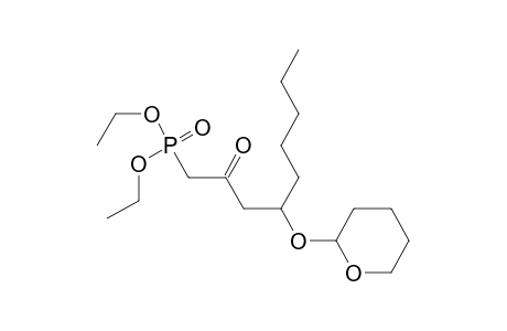 Diethyl 2-oxo-4-(2-tetrahydropyranyloxy)nonylphosphonate