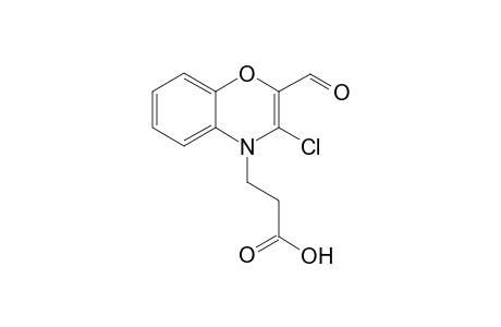 3-Chloro-N-ppropanoic acid-1,4-benzoxazine-2-carbaldehyde