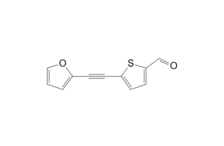 2-Thiophenecarboxaldehyde, 5-(2-furanylethynyl)-