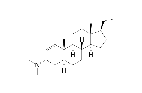 3.alpha.-dimethylamino-1(5.alpha.)-pregnene