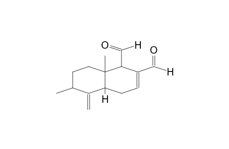 1,2-NAPHTALENEDICARBOXALDEHYDE, 1,4,4A,5,6,7,8,8A-OCTAHYDRO-6,8A-DIMETHYL-5-METHYLENE (1R)