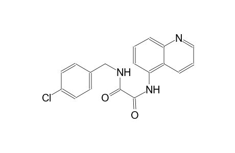 N~1~-(4-chlorobenzyl)-N~2~-(5-quinolinyl)ethanediamide