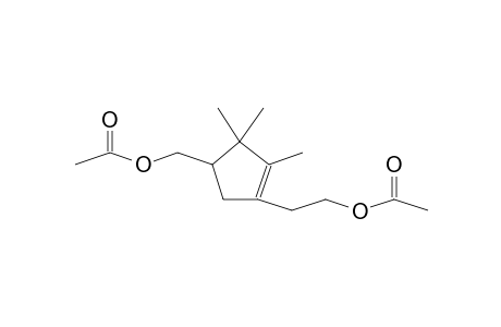 1-CYCLOPENTENE-1-ETHANOL, 4-[(ACETYLOXY)METHYL]-2,3,3-TRIMETHYL- ACETATE,