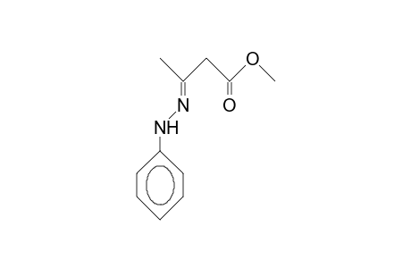 Acetoacetic acid, methyl ester (E)-phenylhydrazone