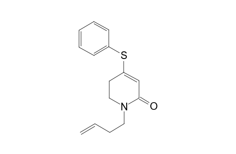 1-(But-3-enyl)-4-(phenylthio)-5,6-dihydropyridin-2(1H) -one
