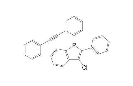 1H-Phosphindole, 3-chloro-2-phenyl-1-[2-(phenylethynyl)phenyl]-