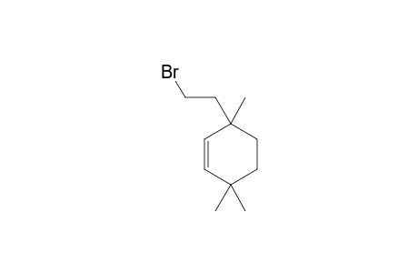 3-(2-Bromoethyl)-3,6,6-trimethyl-1-cyclohexene