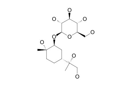 (1S,2S,4R,8S)-PARA-MENTHANE-1,2,8,9-TETROL-2-O-BETA-D-GLUCOPYRANOSIDE