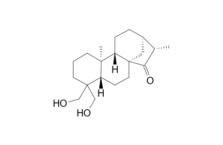18,19-Dihydroxy-15-oxo-ent-(16S)-kaurane