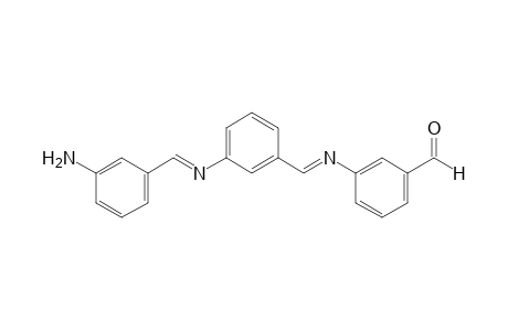 m-{{m-[(m-aminobenzylidene)amino]benzylidene]amino}benzaldehyde