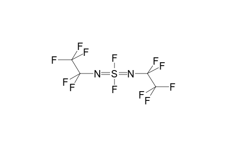 DIFLUOROBIS(PENTAFLUOROETHYLIMINO)SULPHUR