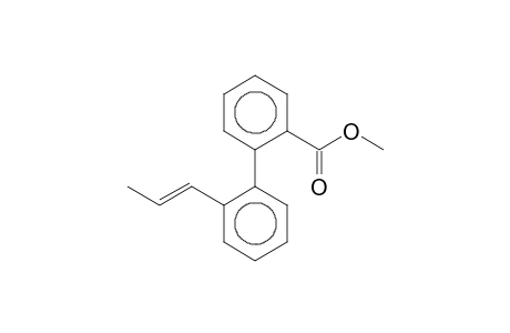 2'-Propenylbiphenyl-2-carboxylic acid, methyl ester
