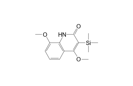 4,8-Dimethoxy-3-(trimethylsilyl)-2(1H)-quinolone