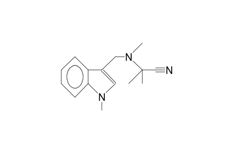 3-(N-Methyl-1-cyano-1-methyl-ethylamino)methyl-1-methyl-indole