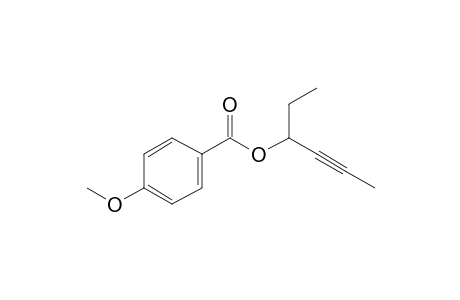 p-Anisic acid, hex-4-yn-3-yl ester