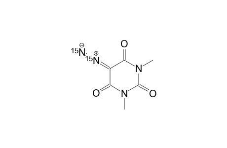 [7-15N]-5-Diazo-1,3-dimethylpyrimidine-2,4,6-trione