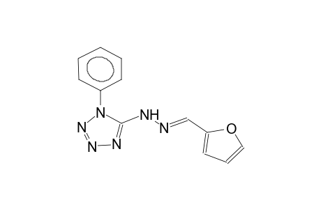N-(1-phenyl-1H-tetrazol-5-yl)-N'-(2-furylmethylidene)hydrazine