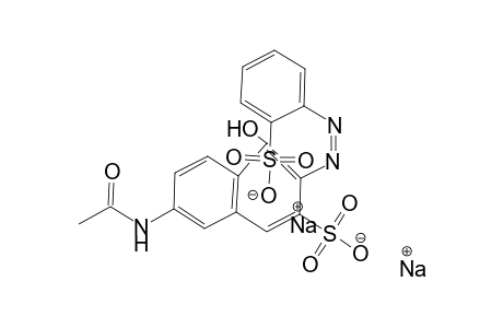 2-Naphthalenesulfonic acid, 7-(acetylamino)-4-hydroxy-3-[(2-sulfophenyl)azo]-, disodium salt