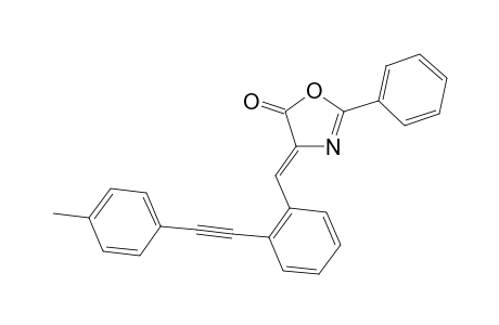 (Z)-2-Phenyl-4-(2-(p-tolylethynyl)benzylidene)oxazol-5(4H)-one
