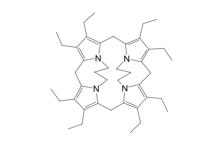 2,3,7,8,12,13,17,18-Octaethyl-N(21),N(24) : N(22), N(23)-dipropano-porphyrinogen