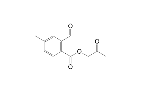 2-Oxopropyl 2-Formyl-4-methylbenzoate