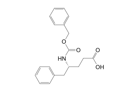 Benzenepentanoic acid, .gamma.-[[(phenylmethoxy)carbonyl]amino]-, (R)-