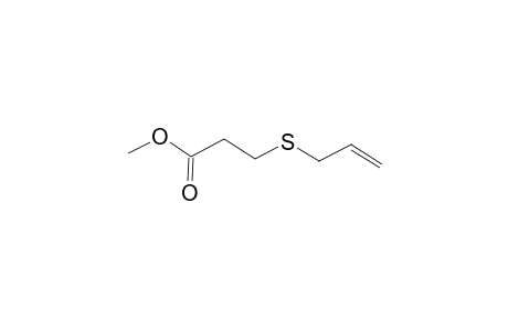 Propionic acid, 3-(allylthio)-, methyl ester