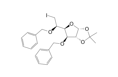 3,5-Di-O-benzyl-6-deoxy-6-iodo-1,2-O-isopropyl-.beta.,L-idofuranose