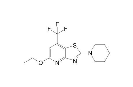 5-Ethoxy-2-piperidino-7-(trifluoromethyl)thiazolo[4,5-b]pyridine