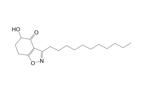 5-Hydroxy-3-undecyl-6,7-dihydro-1,2-benzisoxazol-4(5H)-one
