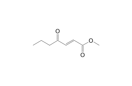(E)-4-ketohept-2-enoic acid methyl ester