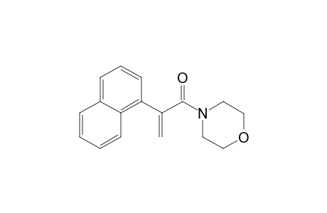 1-(Morpholin-4-yl)-2-(1-naphthyl)propenone