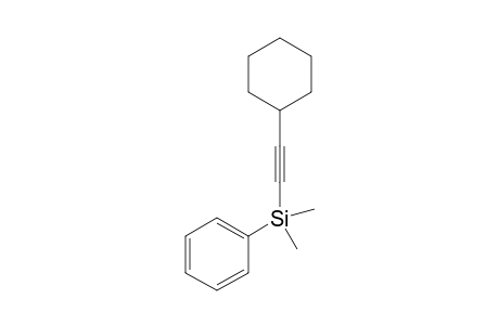 (dimethylphenylsilylethynyl)cyclohexane