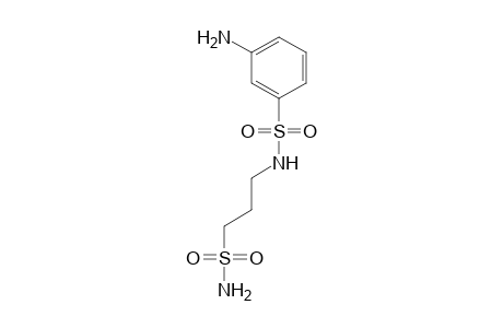 Benzenesulfonamide, 3-amino-N-[3-(aminosulfonyl)propyl]-