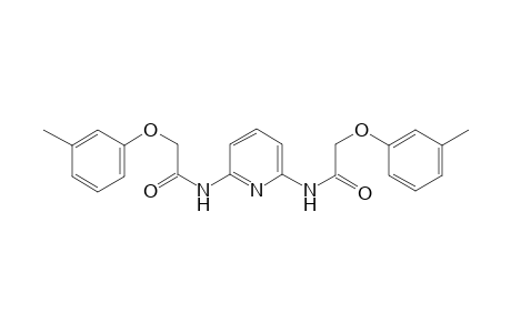 2-(3-Methylphenoxy)-N-(6-([(3-methylphenoxy)acetyl]amino)-2-pyridinyl)acetamide