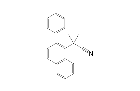 (Z,Z)-5-Cyano-5-methyl-1,3-diphenylhexa-1,3-diene