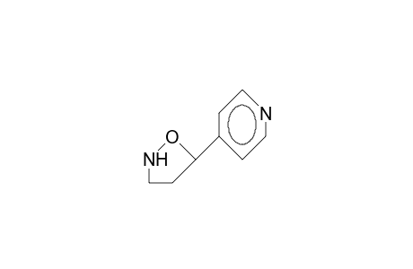 5-(4-Pyridyl)-isoxazolidine