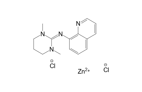 1,3-Dimethyl-N-(8-quinolyl)hexahydropyrimidin-2-imine zinc(II) dichloride