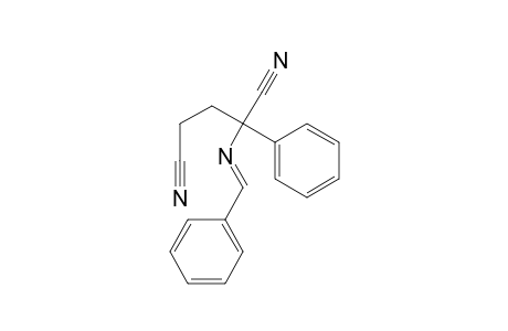 Pentanedinitrile, 2-phenyl-2-[(phenylmethylene)amino]-