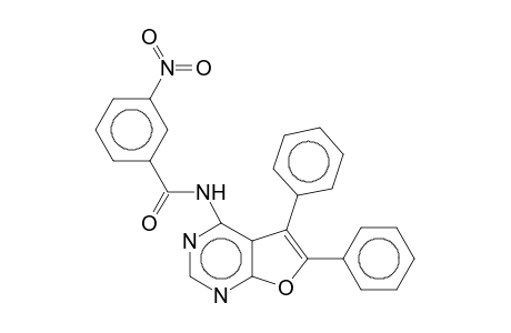 N-(5,6-Diphenylfuro[2,3-d]pyrimidin-4-yl)-3-nitrobenzamide