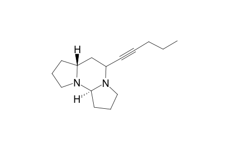 8.alpha.-(1'-Pentynyl)-3a,7a-diazatricyclo[7.7.3.3.0(3a,9a).0(4,7a)]dodecane