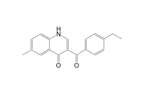 3-(4-ethylbenzoyl)-6-methyl-4(1H)-quinolinone